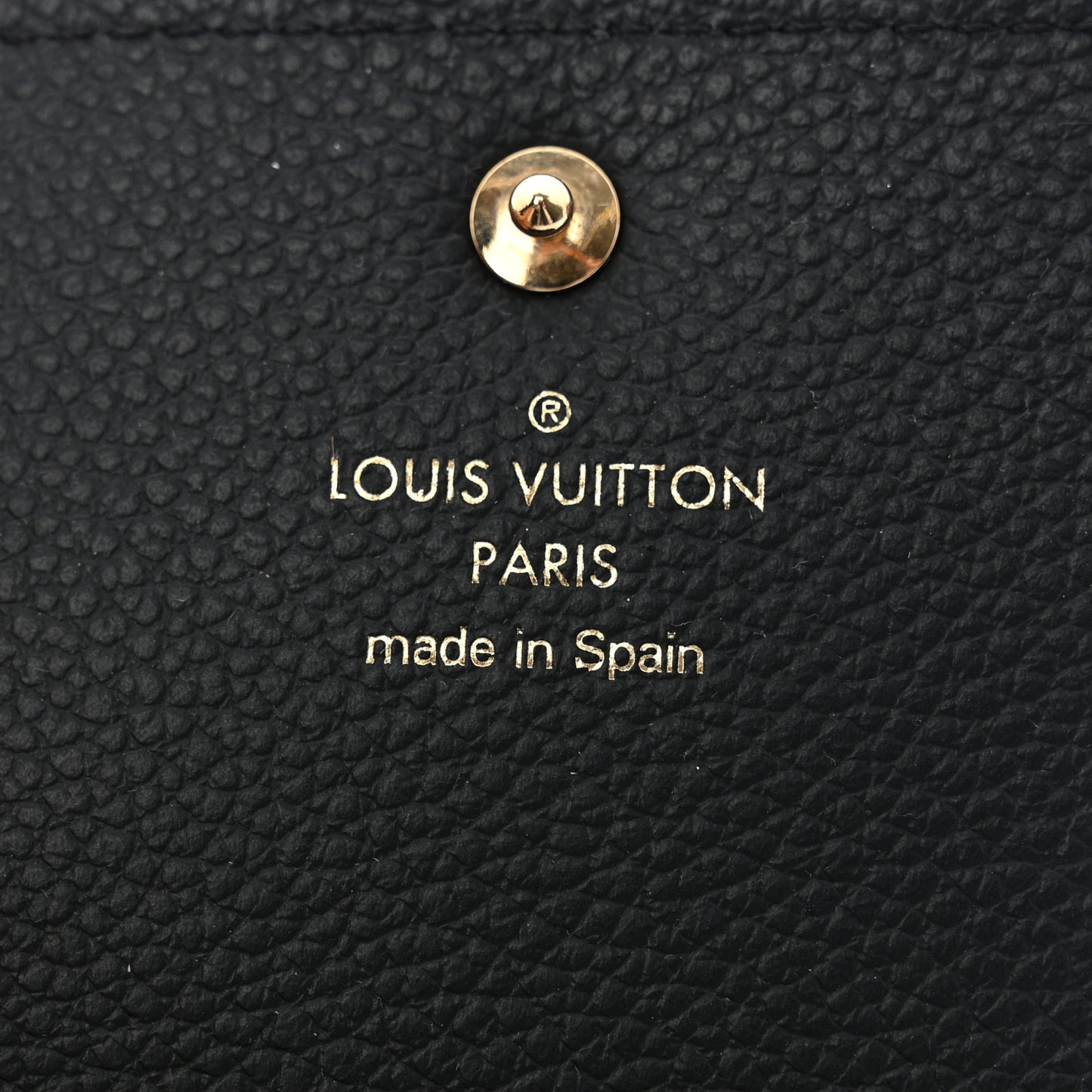 Empreinte Business Card Holder Black