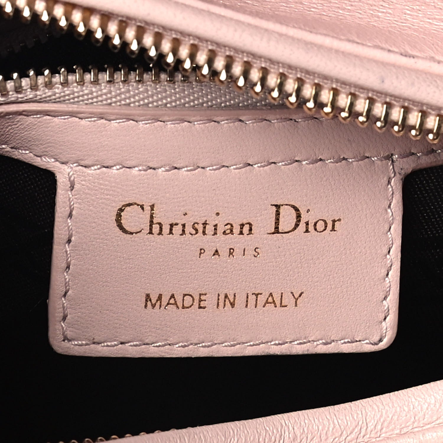 Christian Dior Lambskin Cannage Medium Lady Dior Light Pink 6 of 11
