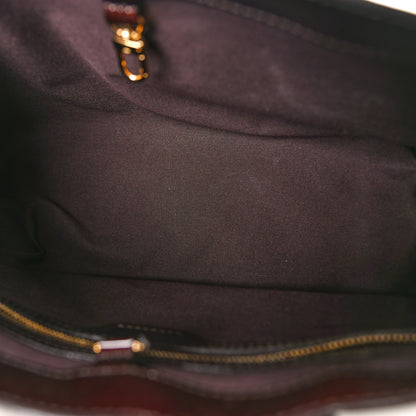 Louis Vuitton Vernis Wilshire PM Amarante 5 of 9