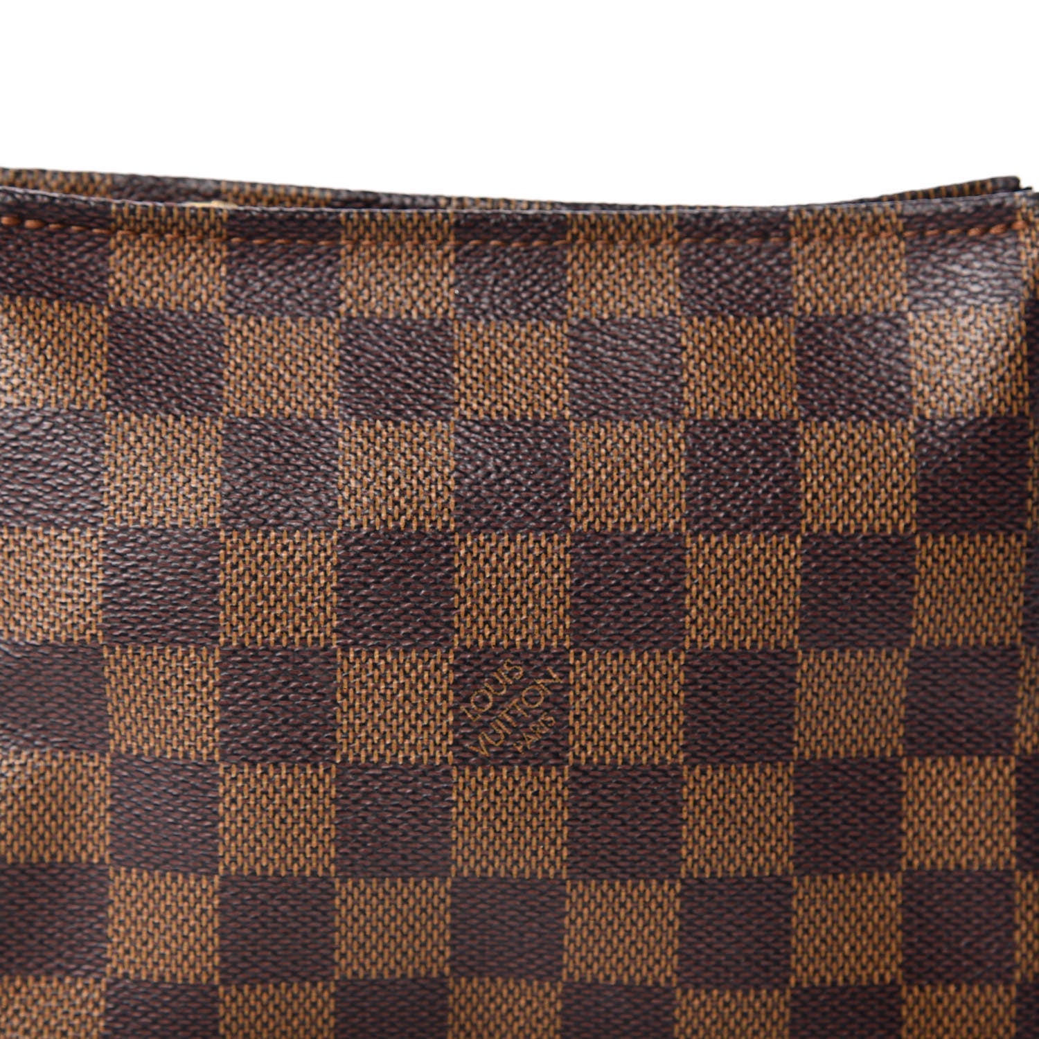 Louis Vuitton Damier Ebene Trousse Make Up Bag Pochette 9 of 9