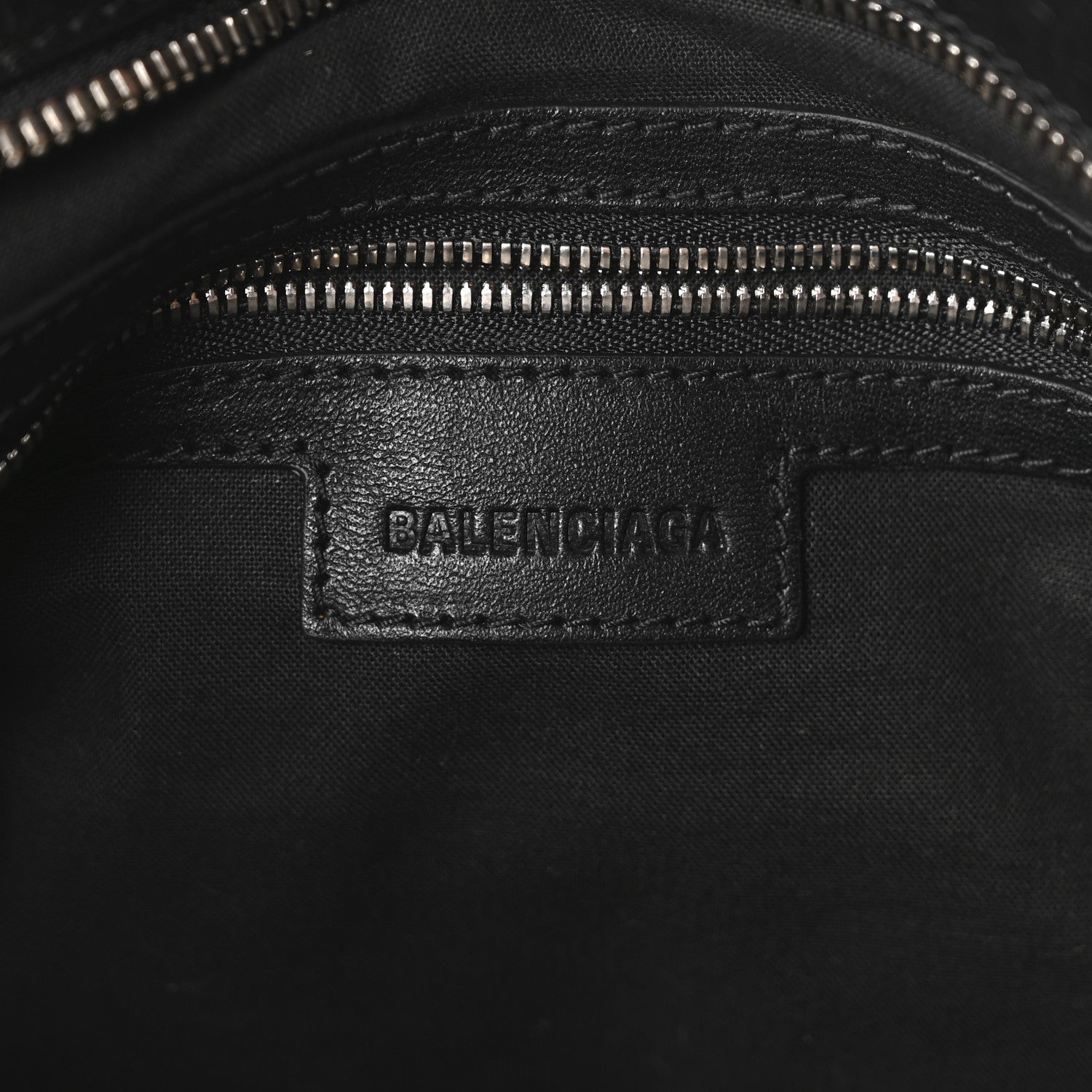 Balenciaga Agneau Arena Silver Hardware Medium Le City Black 6 of 10