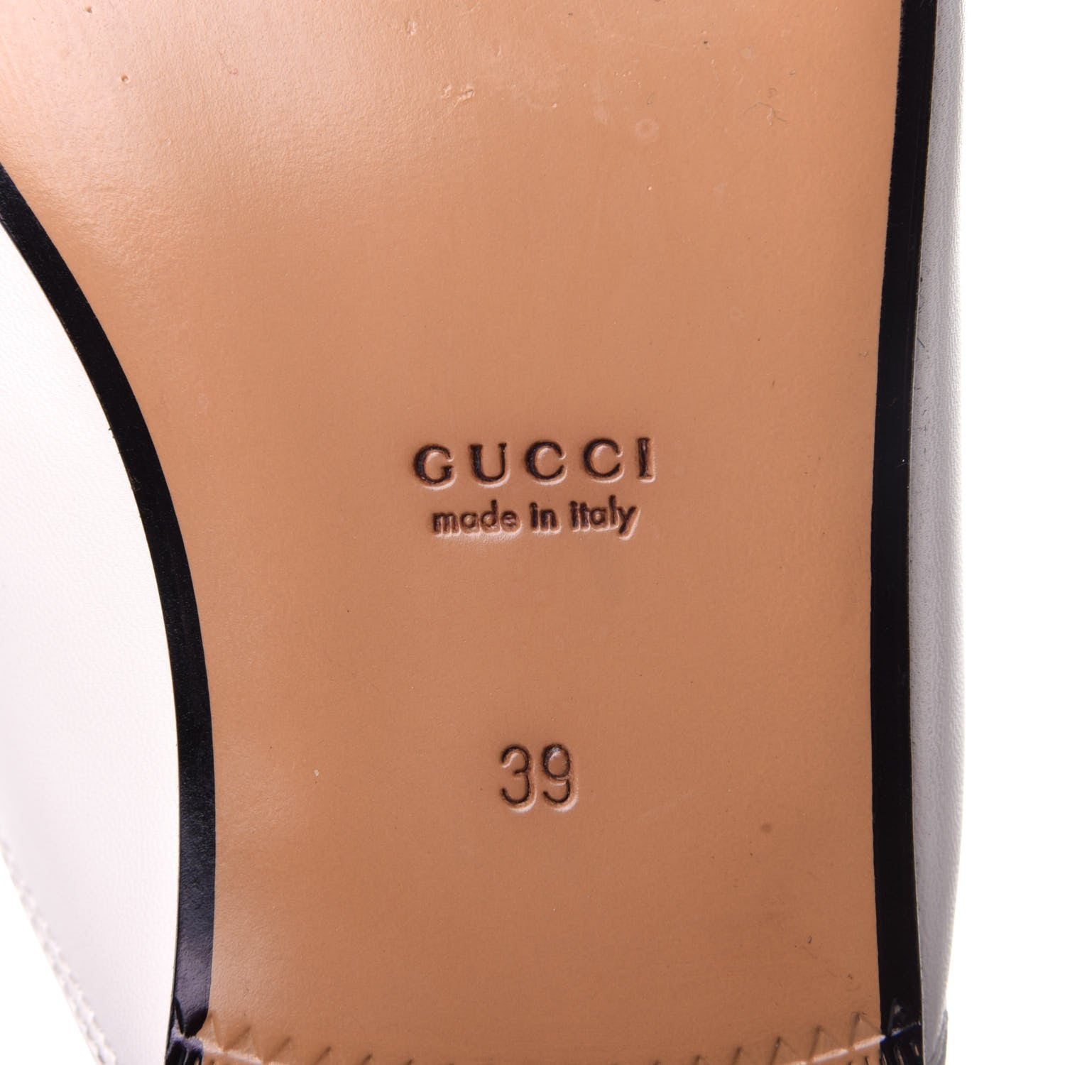 Gucci Malaga Kid Womens Princetown Slippers 39 Mystic White 9 of 10
