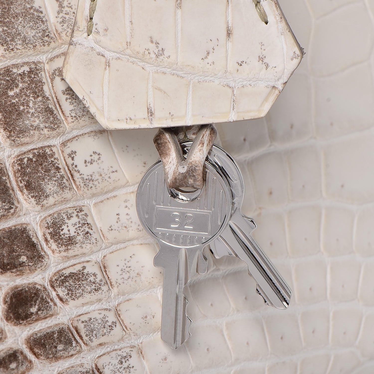 Hermes Matte Niloticus Crocodile Himalaya Birkin 30 Blanc 27 of 49