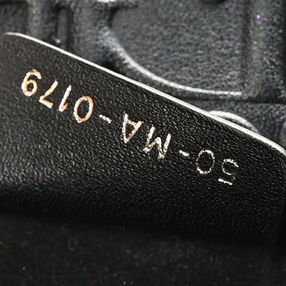 Christian Dior Oblique Calfskin Embossed Book Tote Black 7 of 9