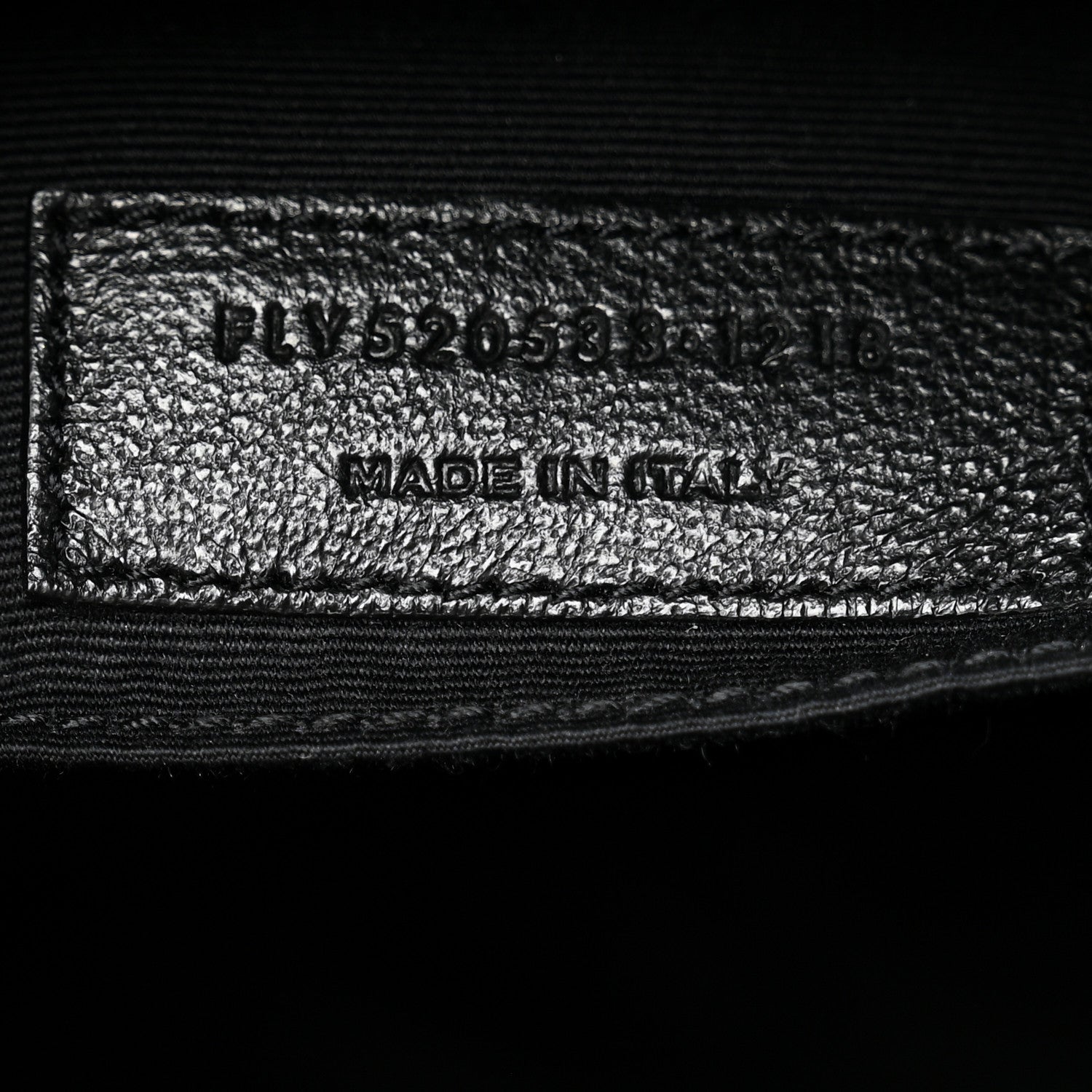 Saint Laurent Calfskin Lame Monogram Small Lou Camera Bag Gold Olive 7 of 10