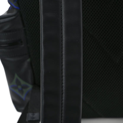 Louis Vuitton Calfskin Monogram Spotlight Comet Backpack Black Borealis 11 of 12