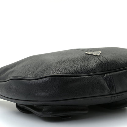 Prada Vitello Daino Pocket Hobo Black 4 of 15