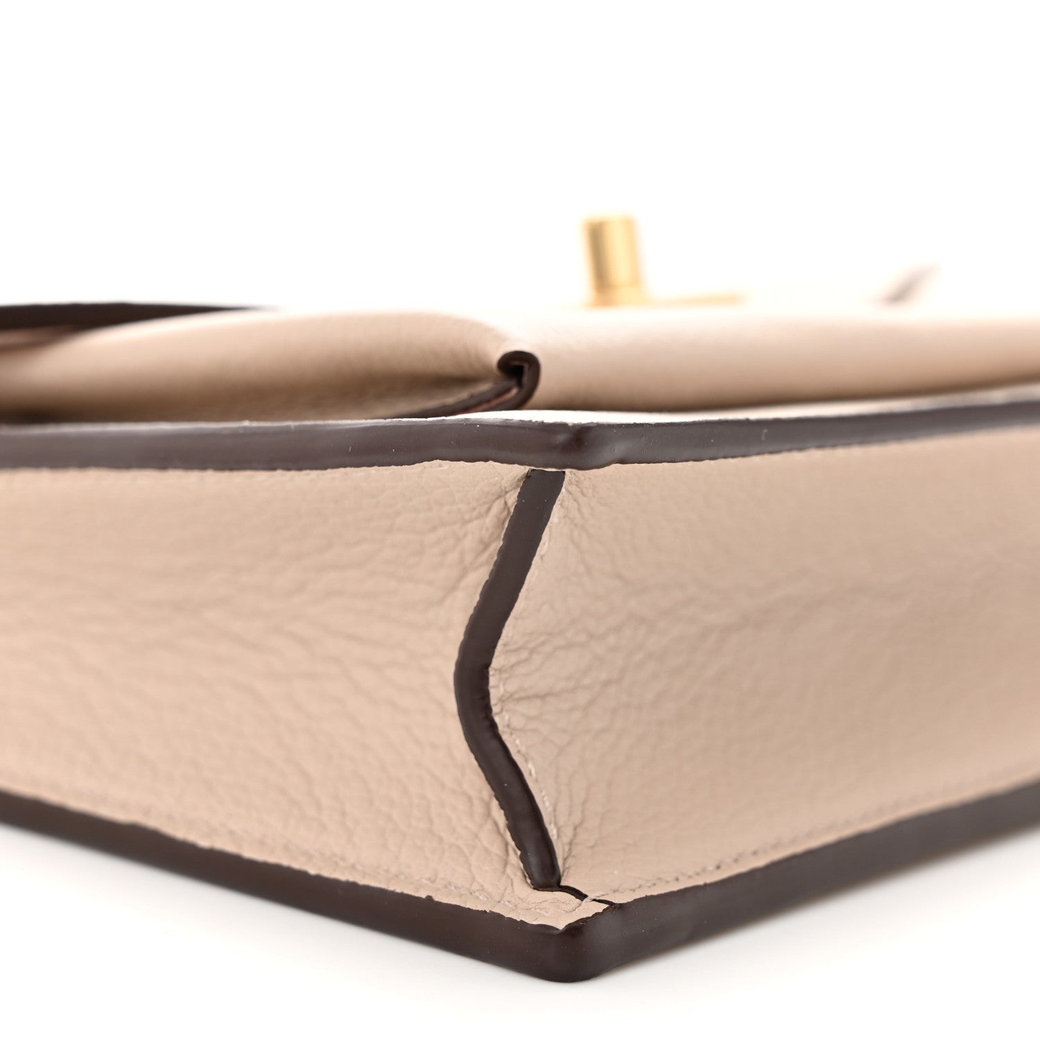 Louis Vuitton Soft Calfskin My Lockme Chain Pochette Greige 8 of 10