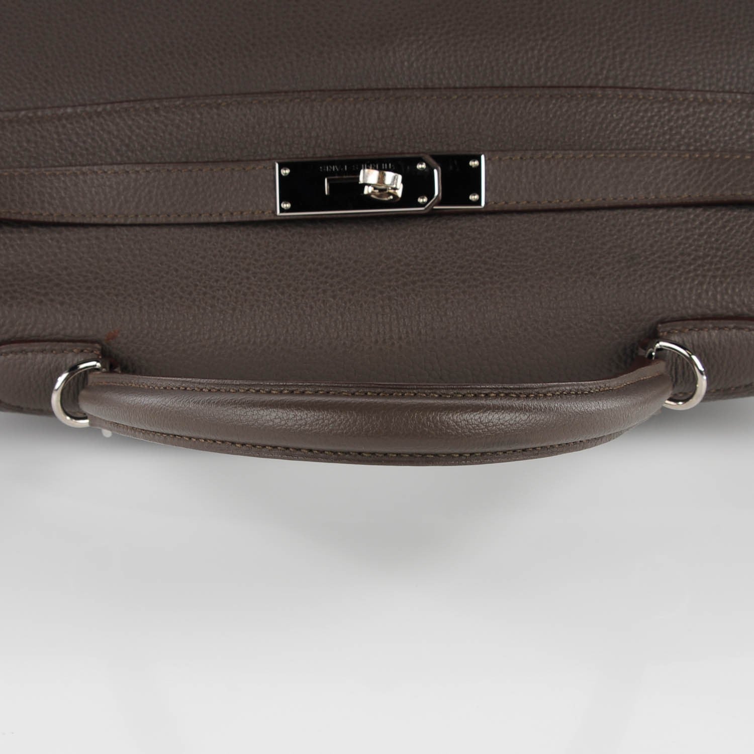 Hermes Togo Kelly Retourne 35 Etain 12 of 27