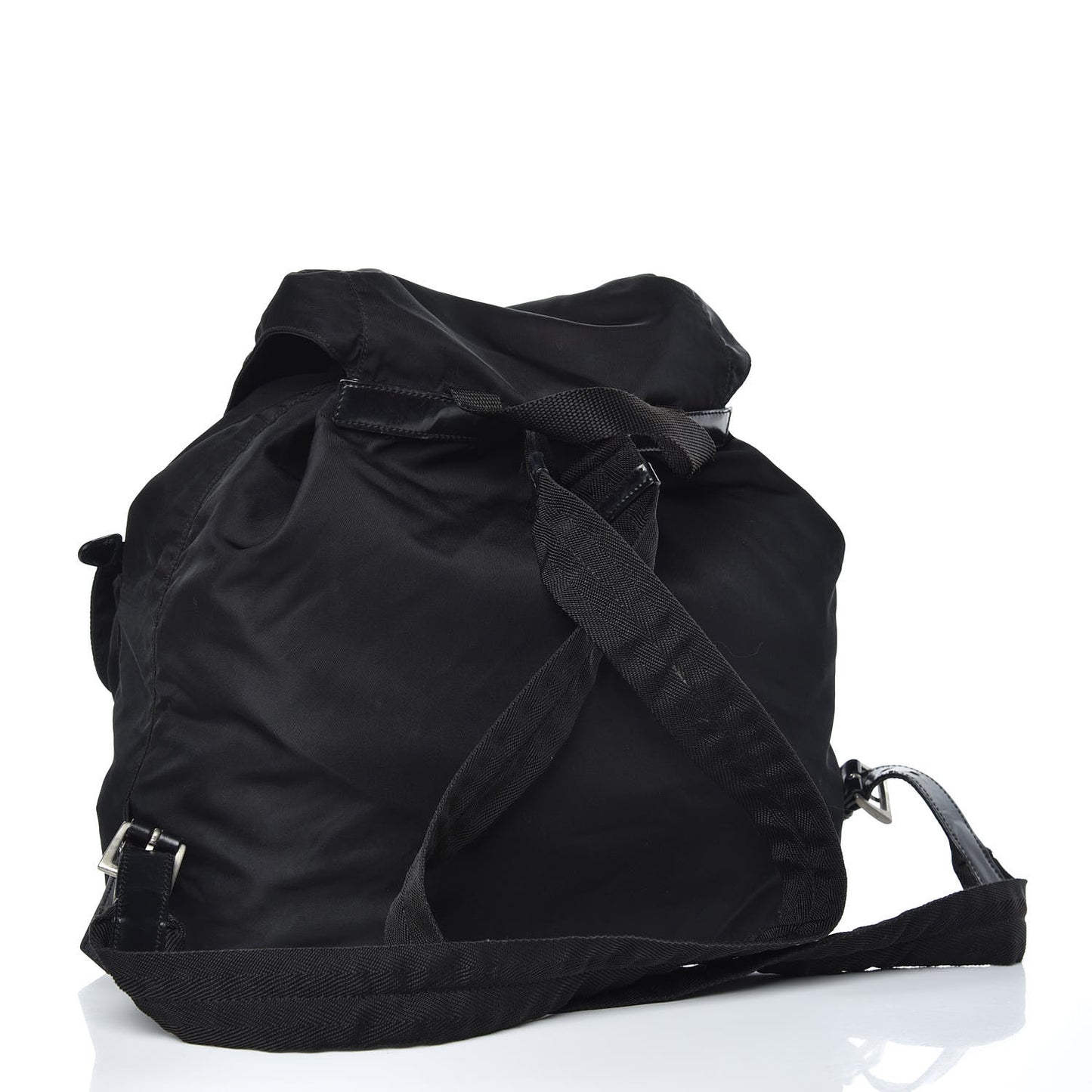 Nylon Vela Medium Backpack Black