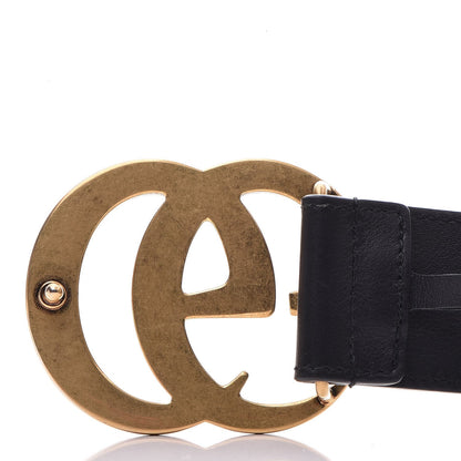 Gucci Calfskin Double G 40mm Belt 95 38 Black 8 of 14