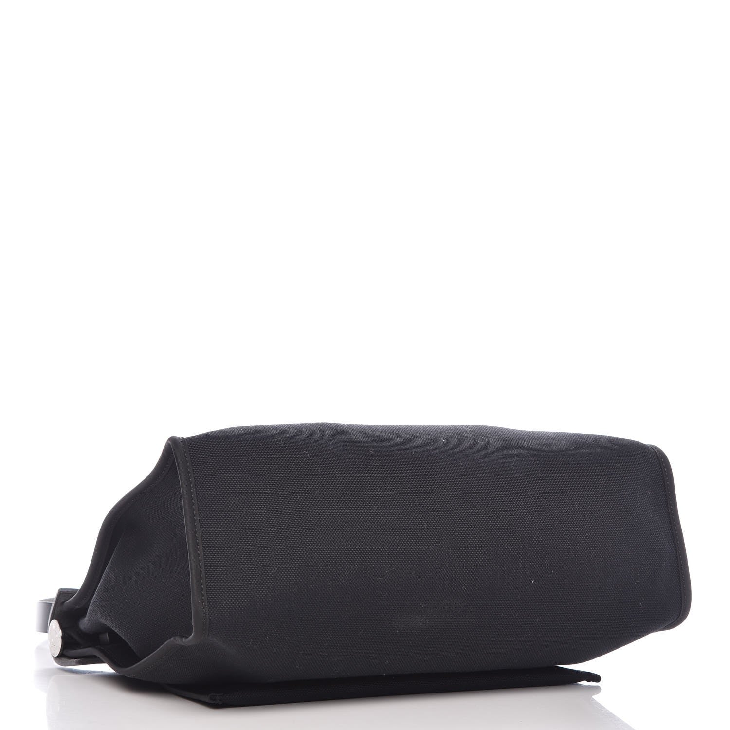 Hermes Military Toile Vache Hunter Herbag Zip PM 31 Black 5 of 11