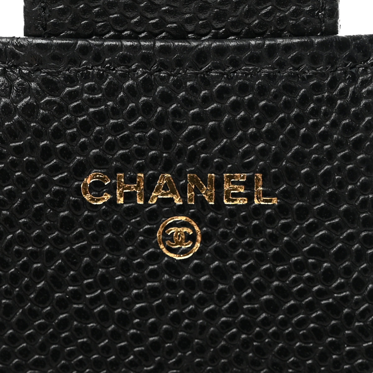 Chanel Caviar Quilted Large Gusset Flap Wallet Black 6 of 10