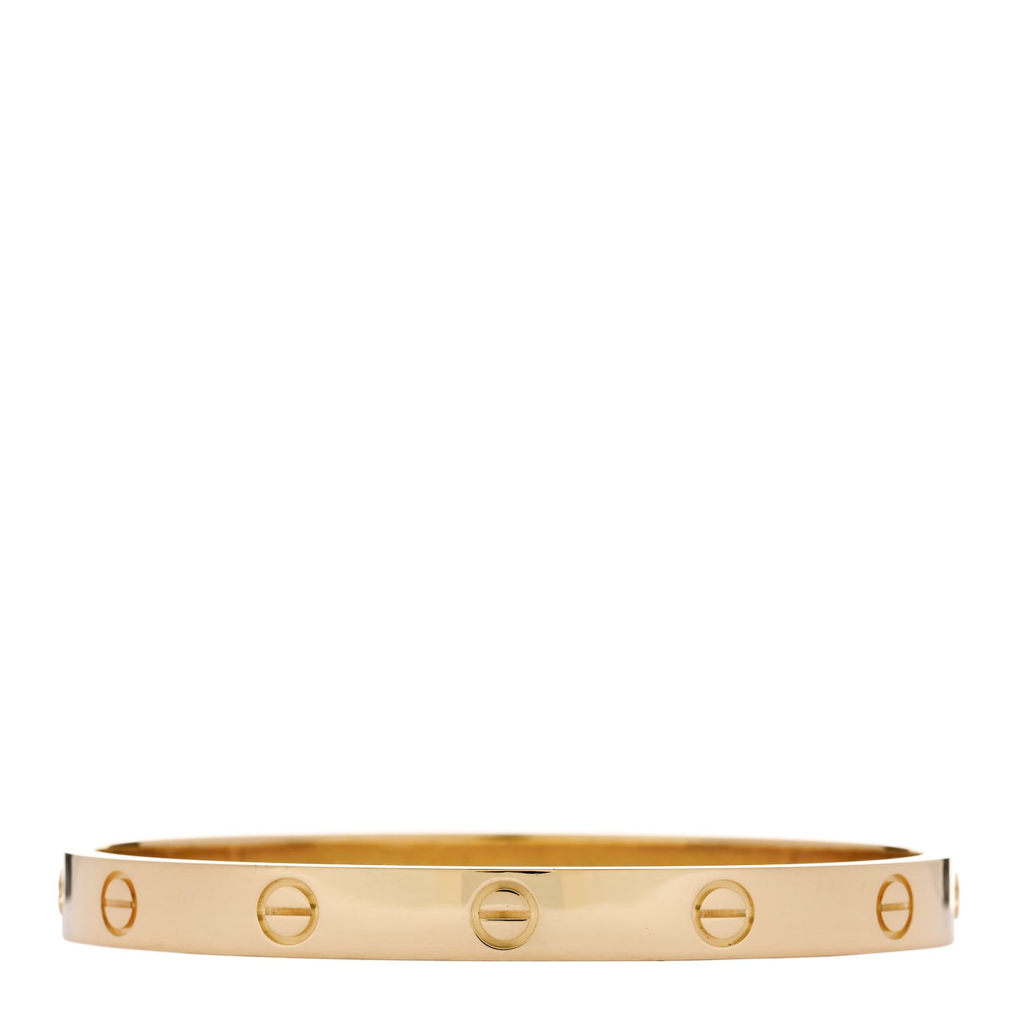 18K Yellow Gold LOVE Bracelet 17