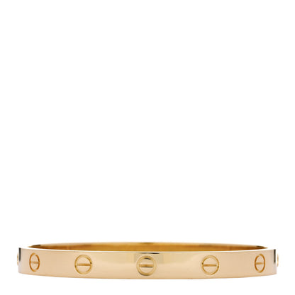 Cartier 18K Yellow Gold LOVE Bracelet 17 1 of 9