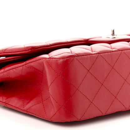 Chanel Lambskin Quilted Medium Double Flap Red 9 of 11