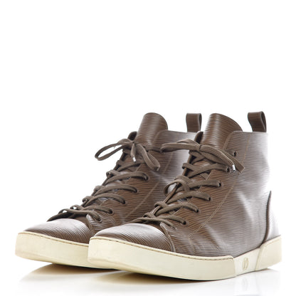 Louis Vuitton Epi Match Up Sneakers 11 Kaki 2 of 10