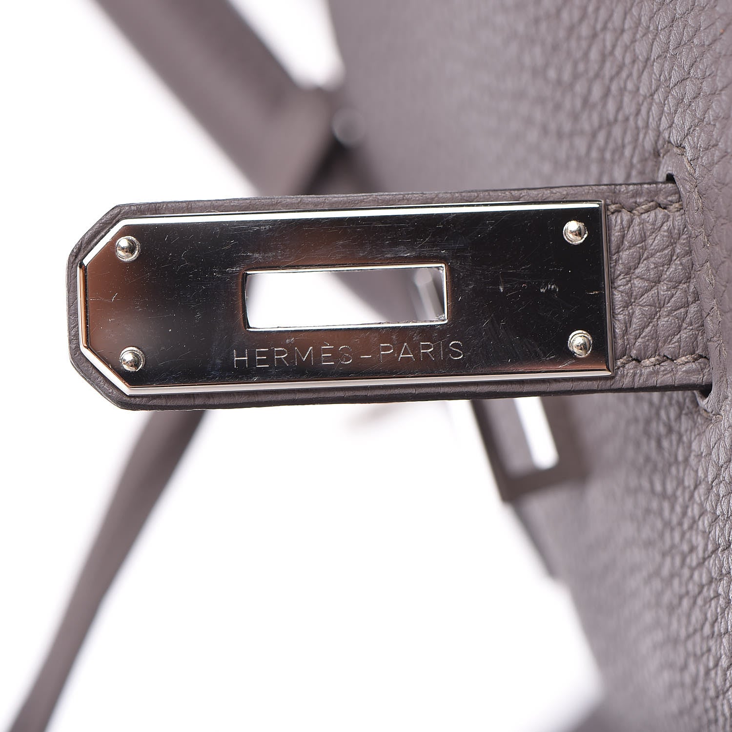 Hermes Togo Birkin 35 Etain 20 of 32