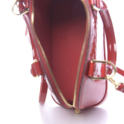 Louis Vuitton Vernis Alma BB Cherry 5 of 11