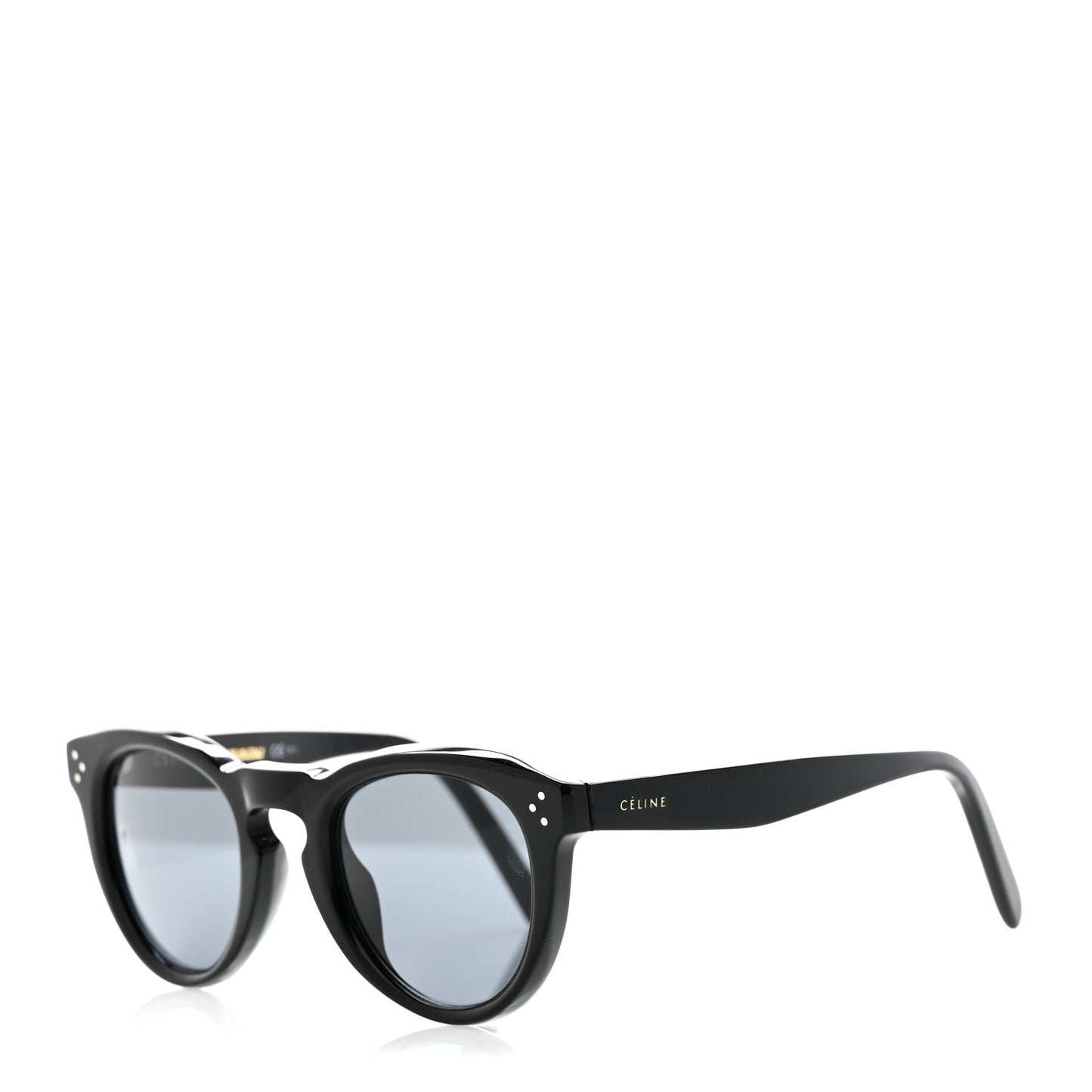 Acetate Bevel Cat Sunglasses CL 41384/F/S Black