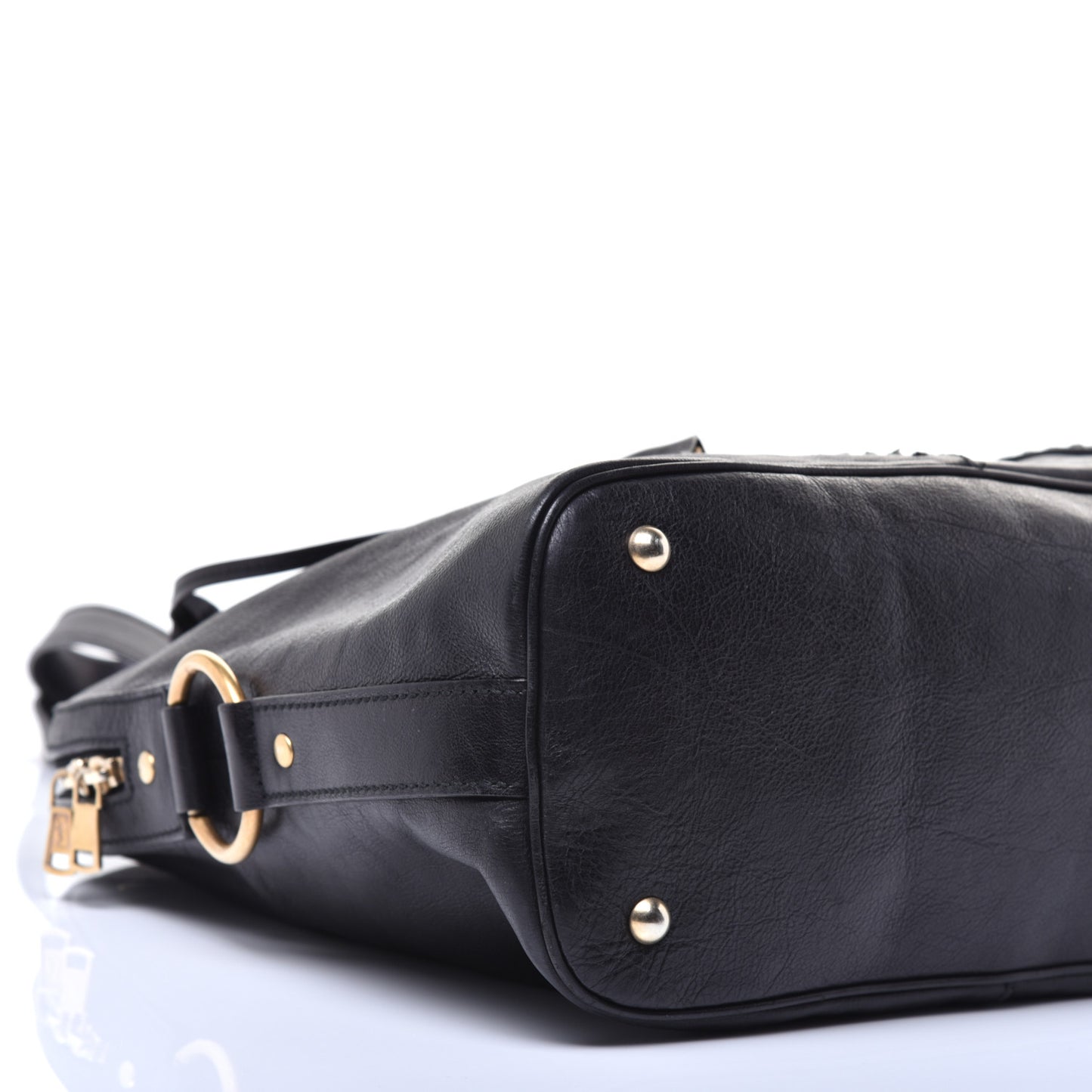 Calfskin Oversized Muse Black