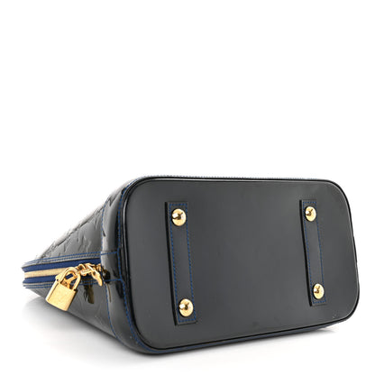Louis Vuitton Vernis Alma PM Blue Infini 4 of 10