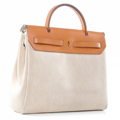 Hermes Toile Herbag PM 30 Natural 5 of 10
