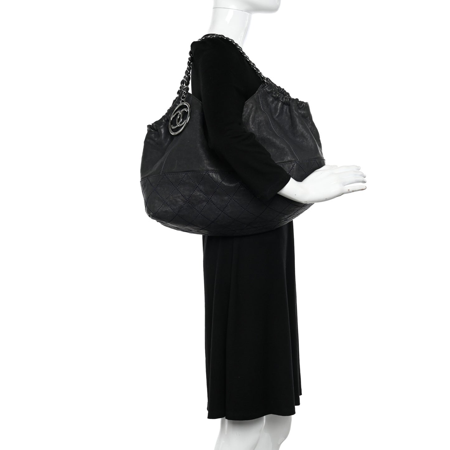 Calfskin Baby Coco Cabas Black