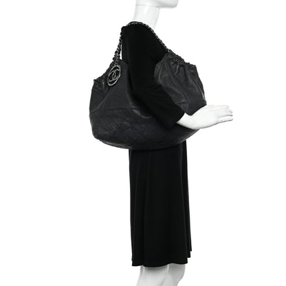 Chanel Calfskin Baby Coco Cabas Black 2 of 12