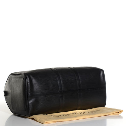 Louis Vuitton Epi Keepall 45 Black 4 of 7