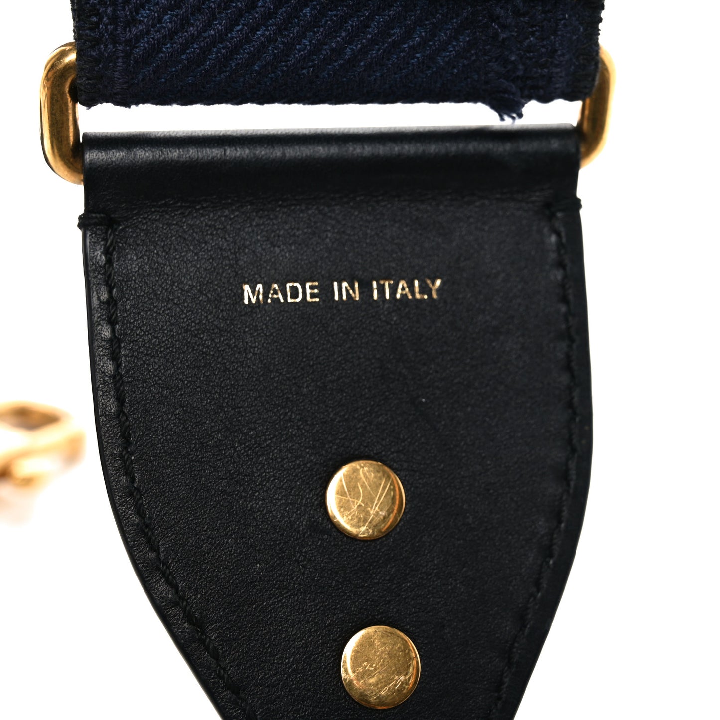 Canvas Embroidered Studded Bohemian Shoulder Strap Blue