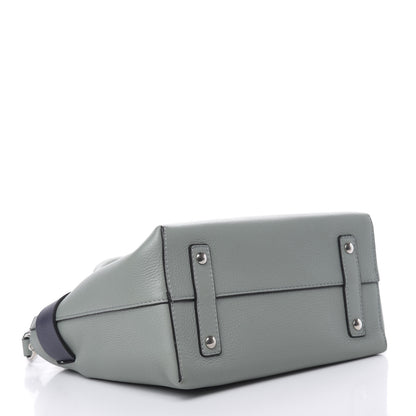 Burberry Soft Grain Calfskin Small Belt Bag Grey Blue 5 of 16