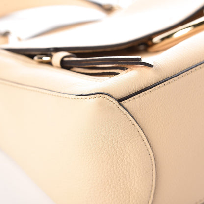 Chloe Calfskin Small Faye Day Shoulder Bag Blondie Beige 9 of 12