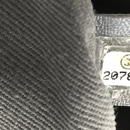 Chanel Canvas Extra Large Deauville Tote Grey 7 of 9