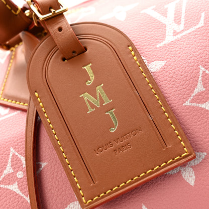 Louis Vuitton Calfskin Monogram Speedy P9 Bandouliere 40 Pink Sakura 11 of 15