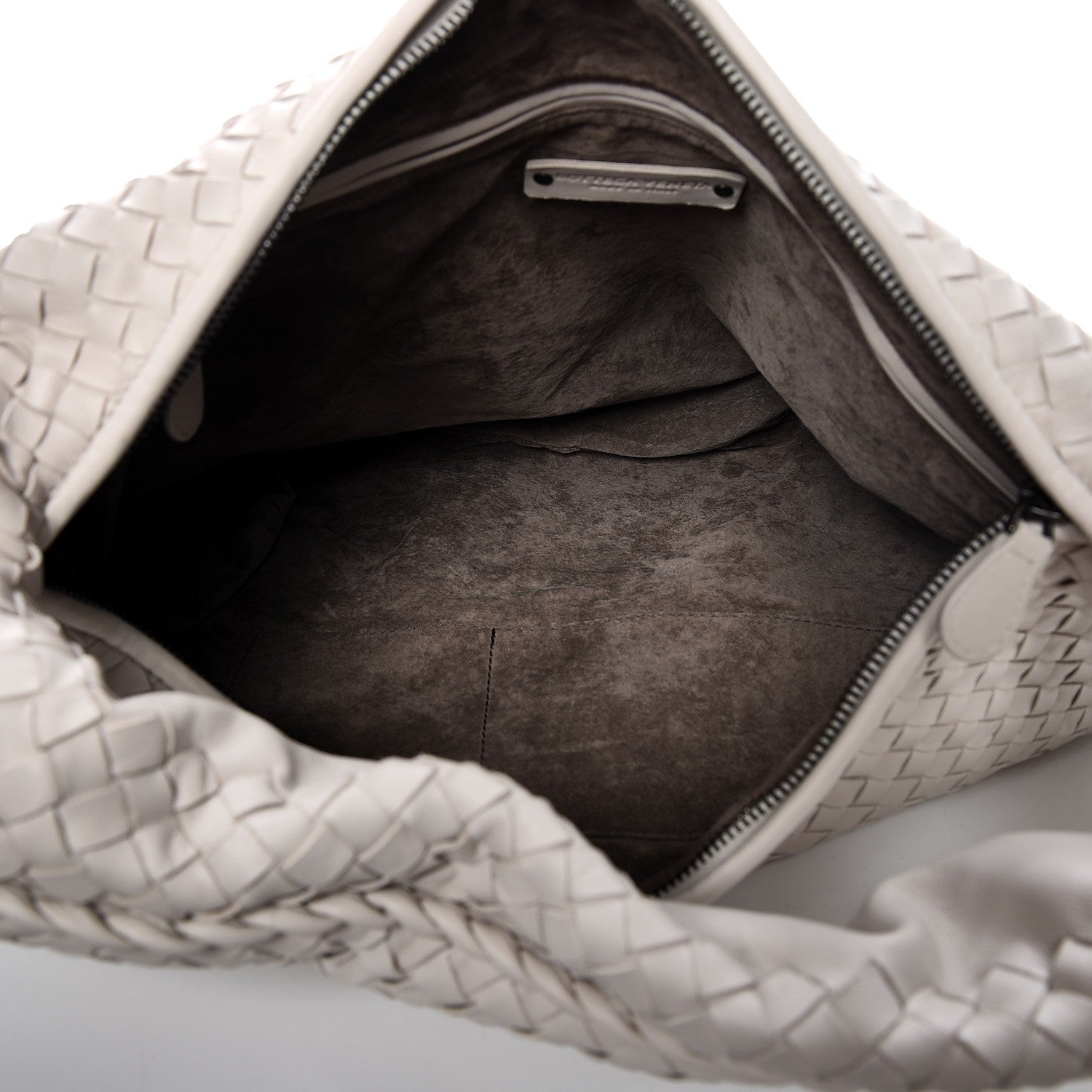 Bottega Veneta Nappa Intrecciato Maxi Veneta Hobo Mystic White 5 of 6