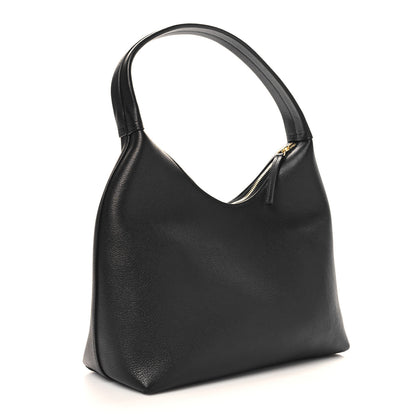Mansur Gavriel Calfskin Small Candy Hobo Black 3 of 9