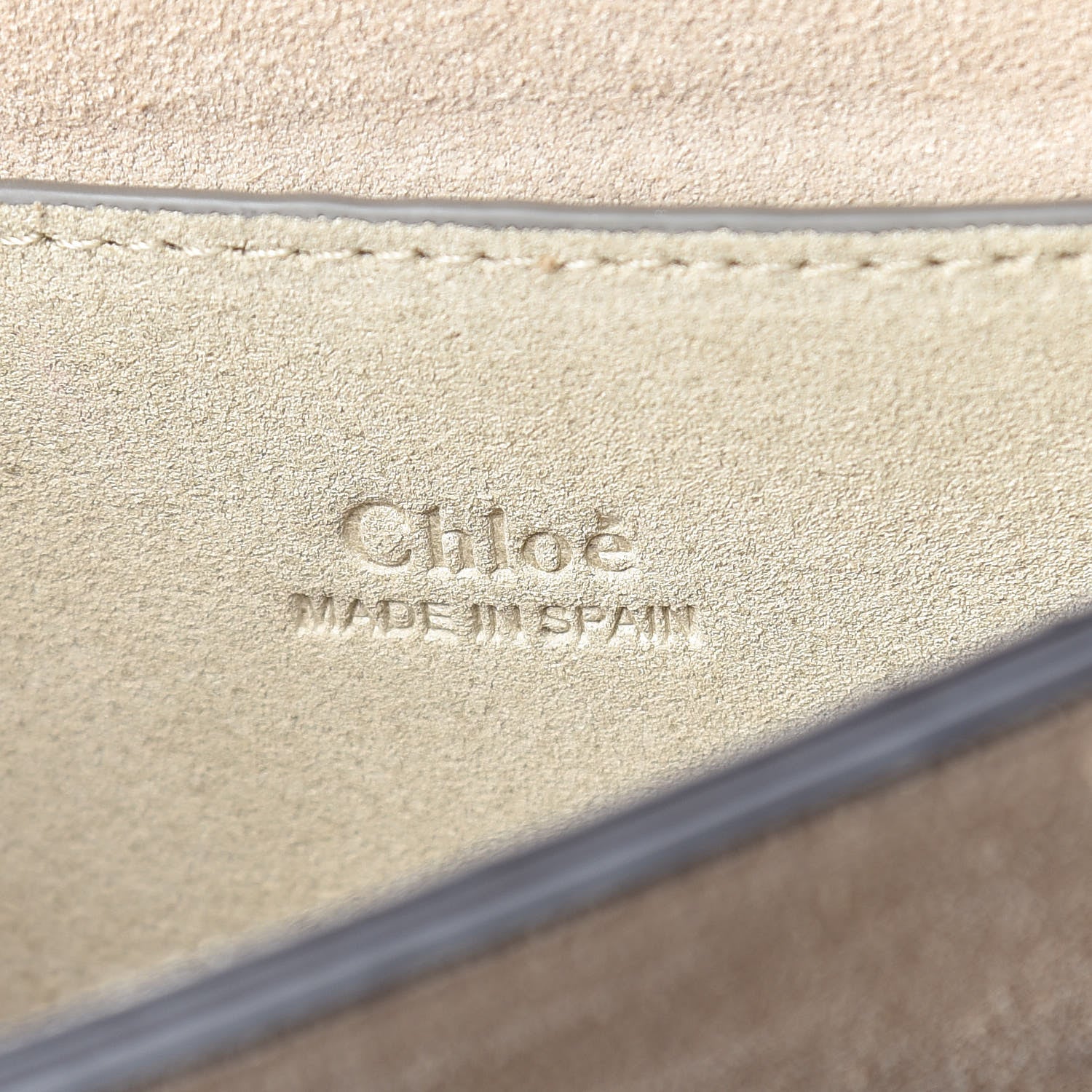 Chloe Suede Calfskin Small Faye Shoulder Bag Washed Blue 6 of 15