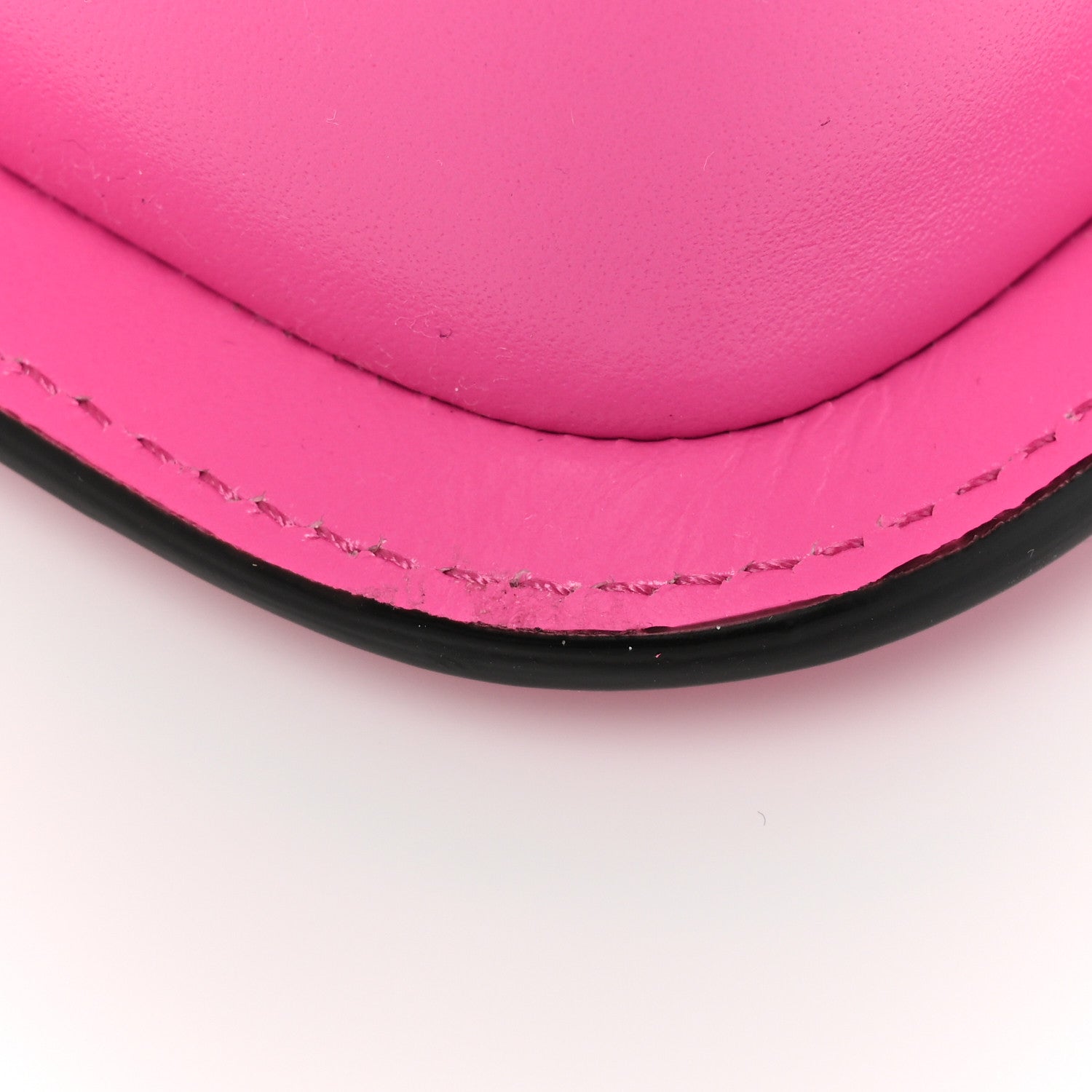 Versace Calfskin Vinyl Small Houndstooth La Medusa Crossbody Bag Pink Multicolor 11 of 13