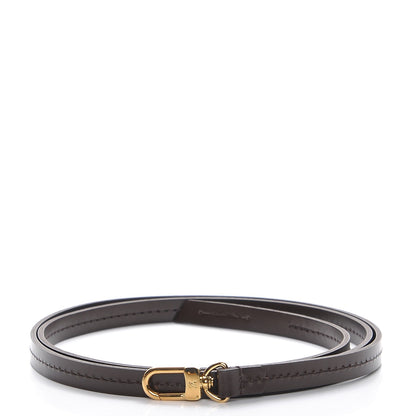 Louis Vuitton Calfskin 12mm Favorite Long Strap Brown 1 of 3