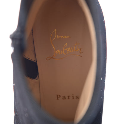 Christian Louboutin Velvet Galactica Moulamax 85 Booties 38 Black 7 of 8