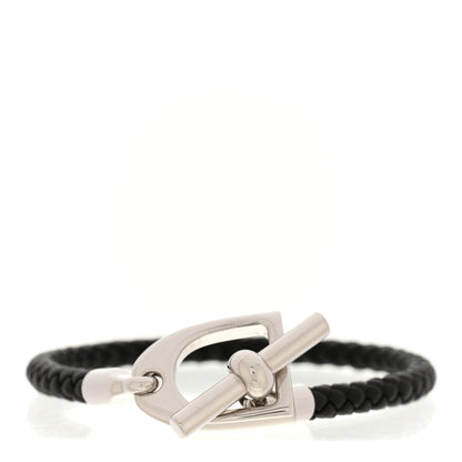 Hermes Swift Etrier Single Tour Bracelet T6 Black 1 of 7