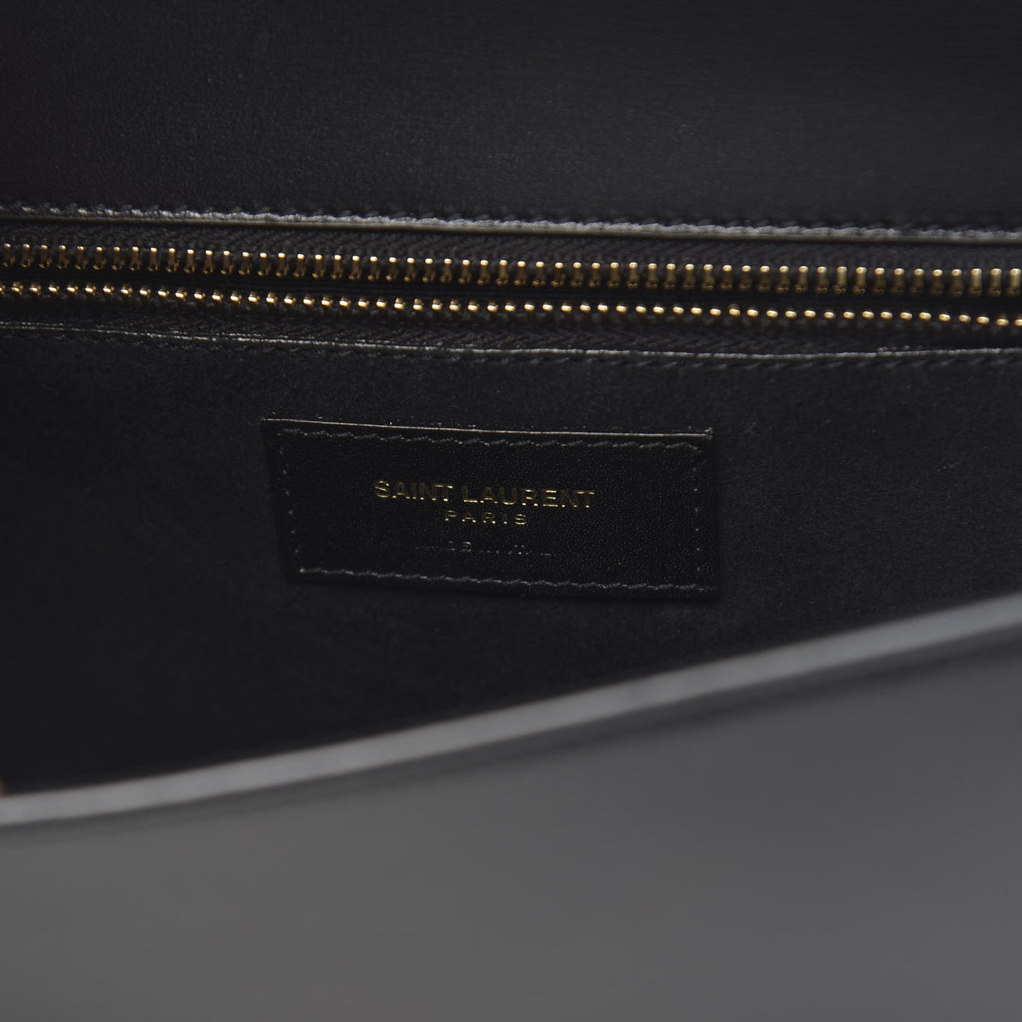 Smooth Calfskin Carre Satchel Black