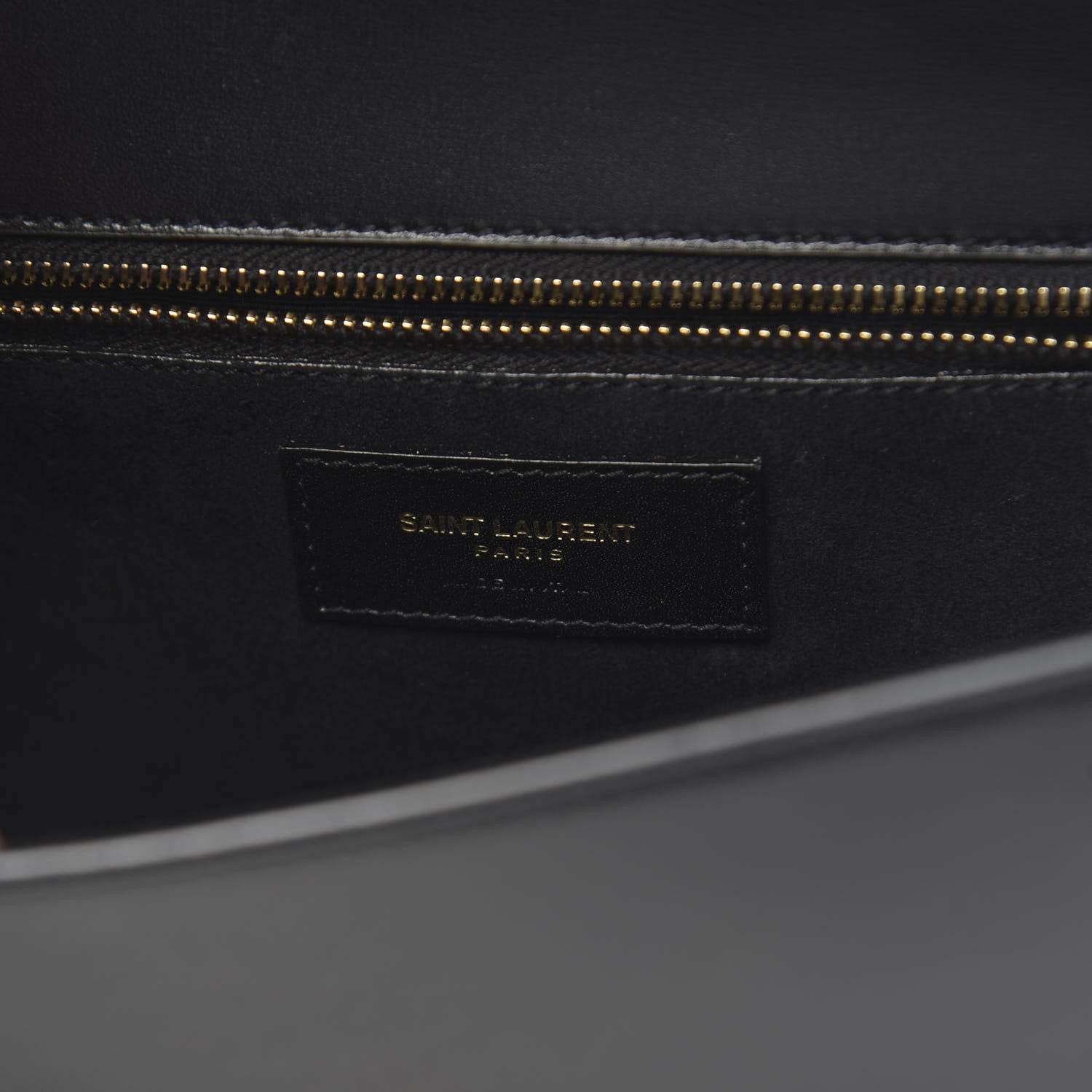 Saint Laurent Smooth Calfskin Carre Satchel Black 6 of 10