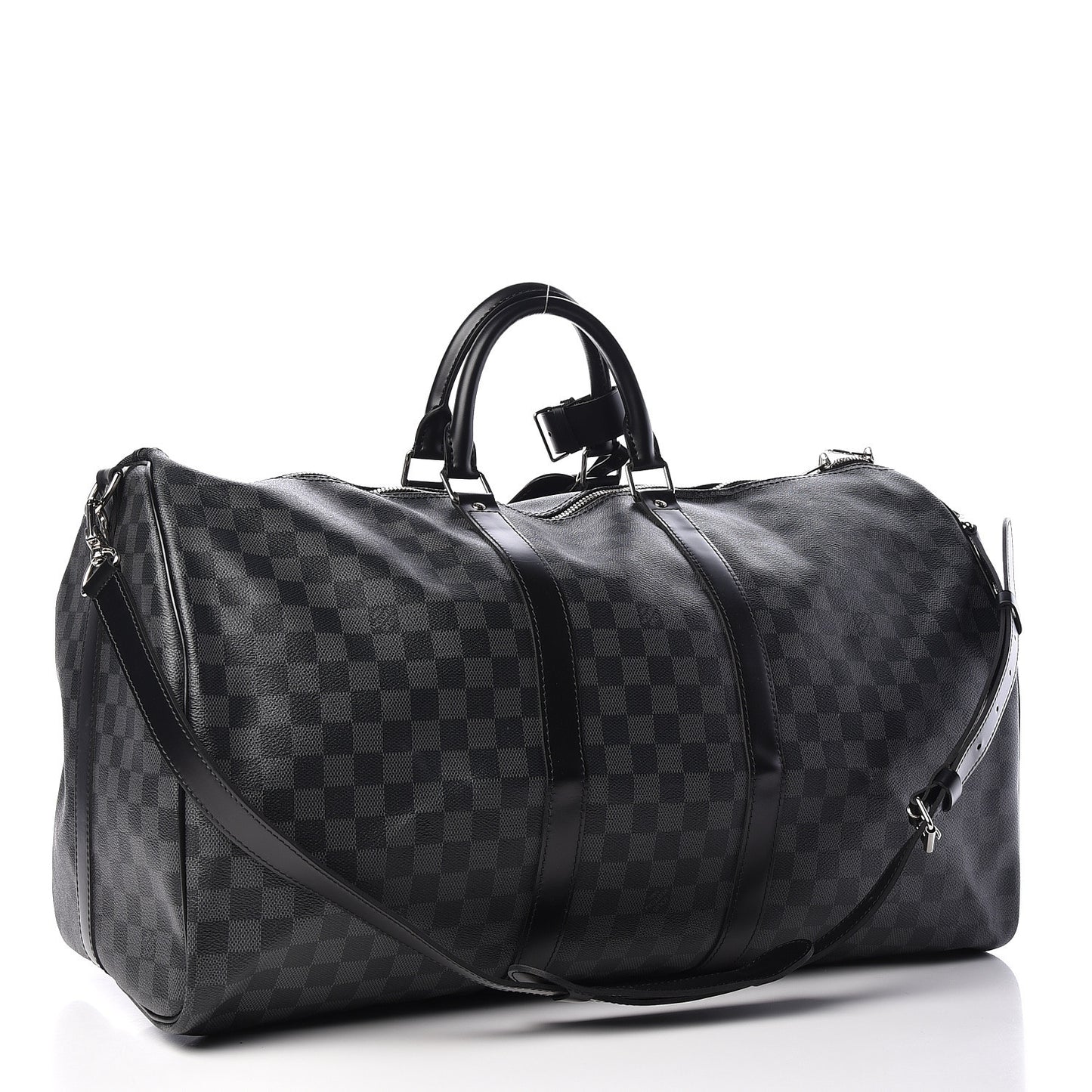 Damier Graphite Keepall Bandouliere 55
