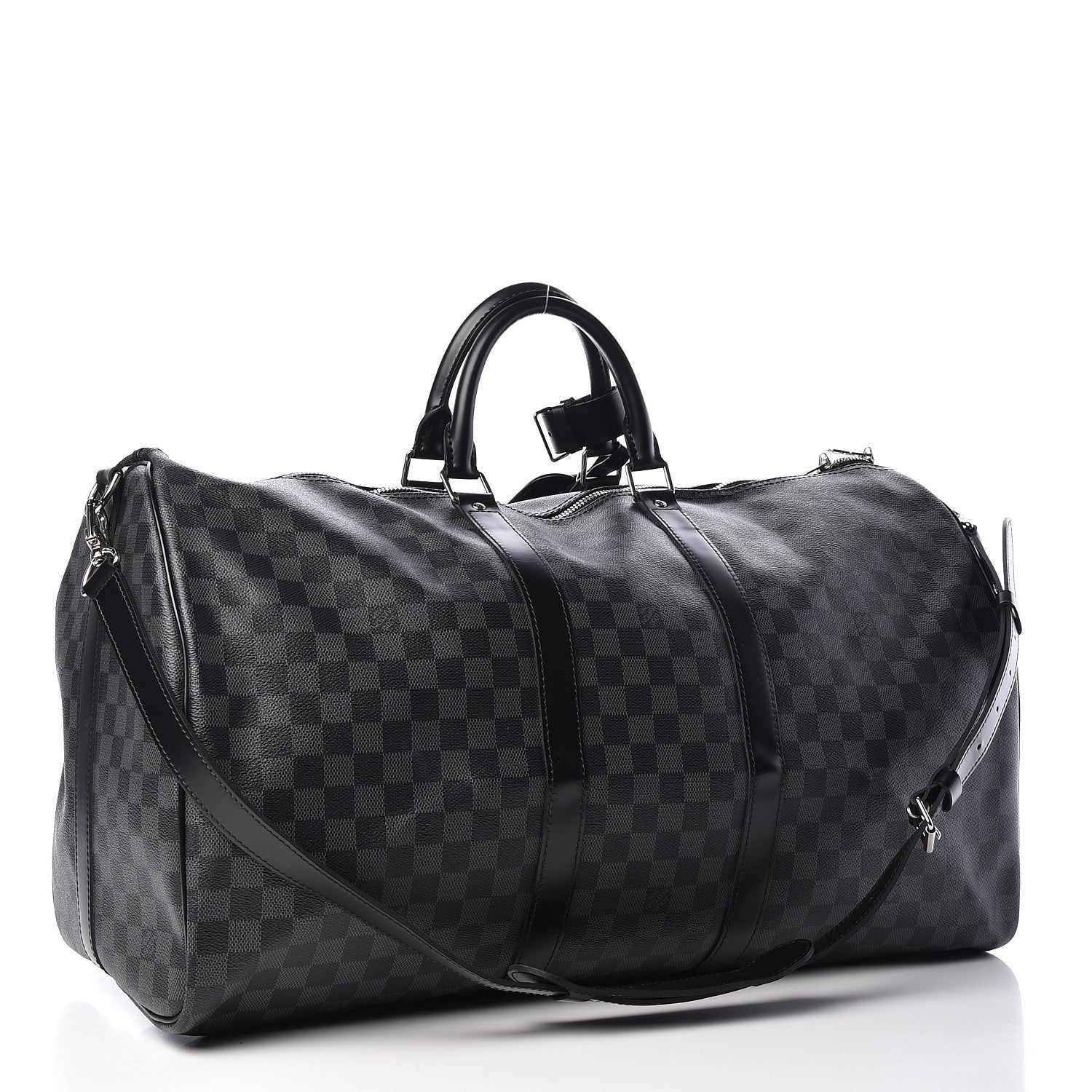Louis Vuitton Damier Graphite Keepall Bandouliere 55 3 of 10
