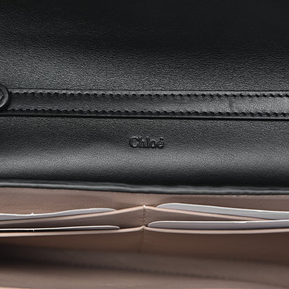 Chloe Shiny Grained Calfskin Aby Wallet on Chain Black 6 of 11