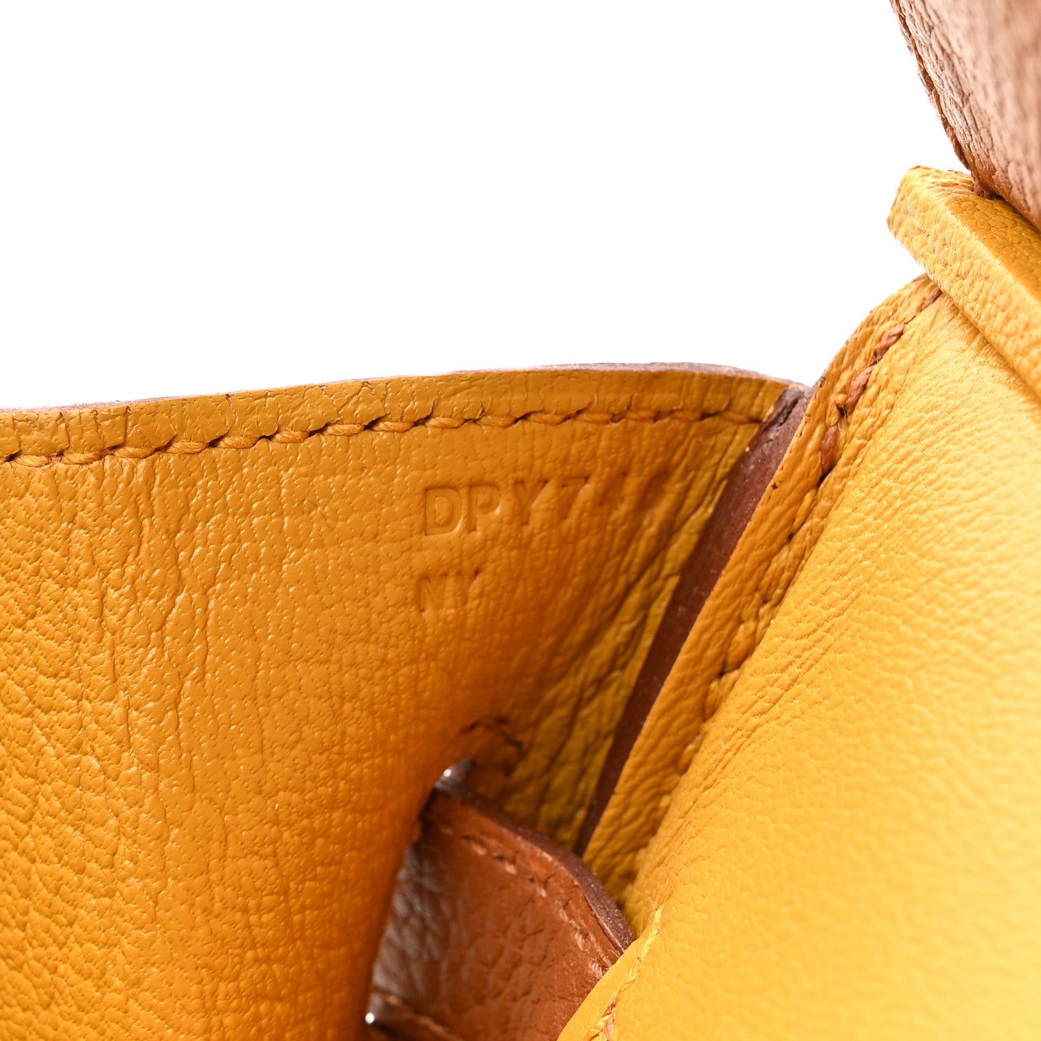 Hermes Togo Swift Officier Birkin 35 Gold Ambre 6 of 9