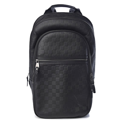 Louis Vuitton Damier Infini Michael Backpack Black 1 of 11