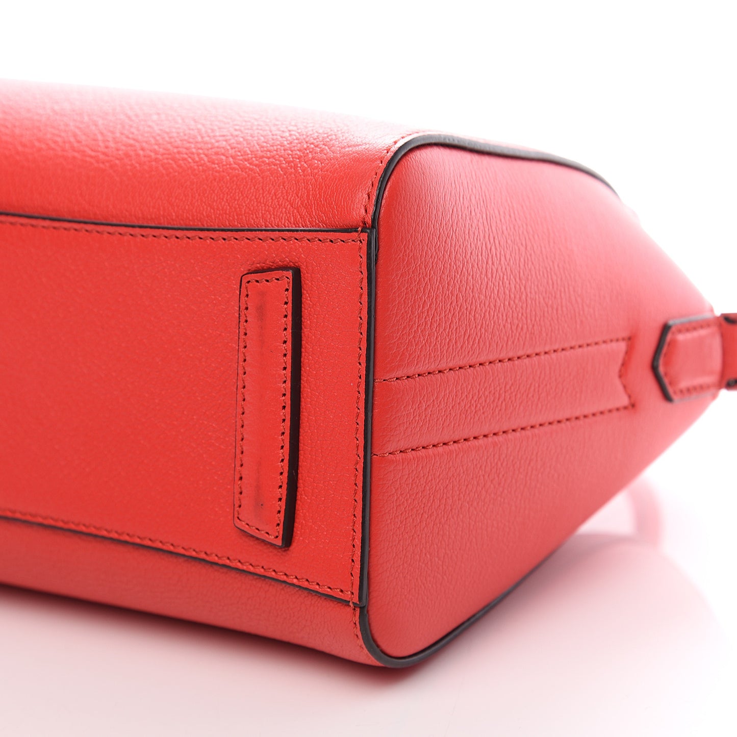 Sugar Goatskin Mini Antigona Medium Red